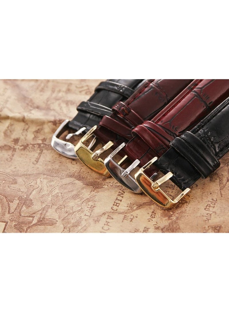 وينر 036 ساعة يد رجالية ميكانيكية يدوية جديدة للرجال مصنوعة من الفولاذ الفاخر بأمتصاص - Image 3