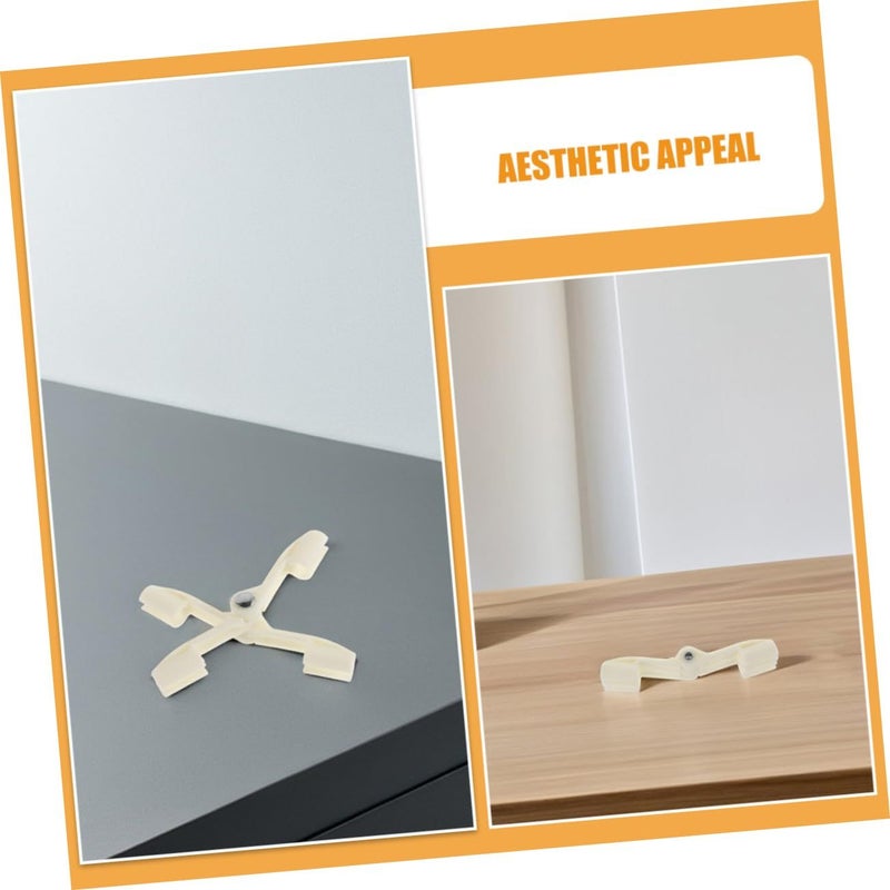 2Pcs Plastic Bed Canopy Fixator Clips For Quick Installation And Net Stabilization - Image 4