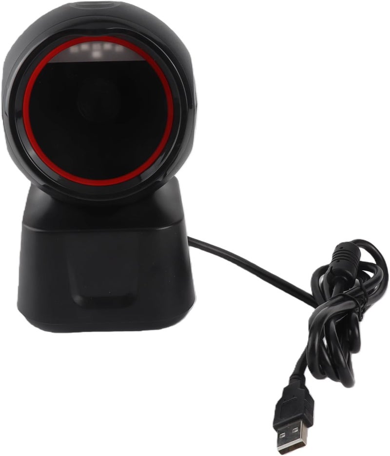 ماسح باركود سلكي عالي السرعة بقدرة تفكيك قوية لمستودعات السوبرماركت - ماسح باركود USB - Image 1