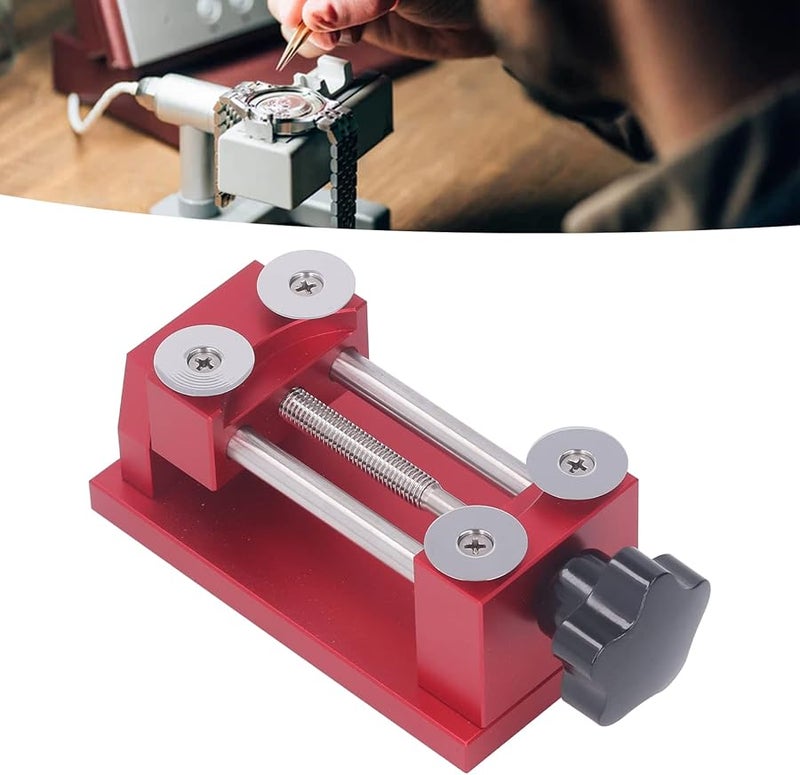 Watch Bezel Remover Tool 4 Round Blades Knurled Knob Premium Materials - Image 3