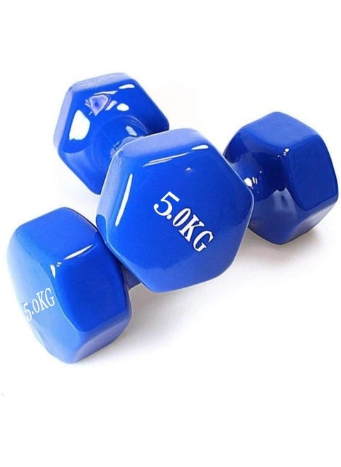 5KG  Dumbbells Weights Exercise5Kgx2 - Blue