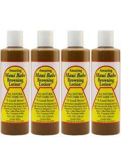 Maui Babe Maui Babe Browning Lotion 8 Ounces (Pack of 4) 