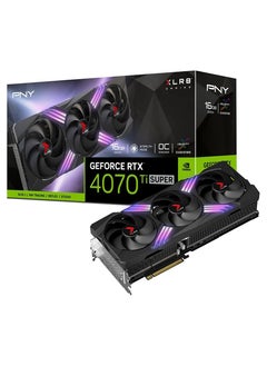 PNY GeForce™ RTX 4070 Ti SUPER™ 16GB XLR8 Gaming Verto™ Epic-X RGB™ Overclocked Triple Fan DLSS 3