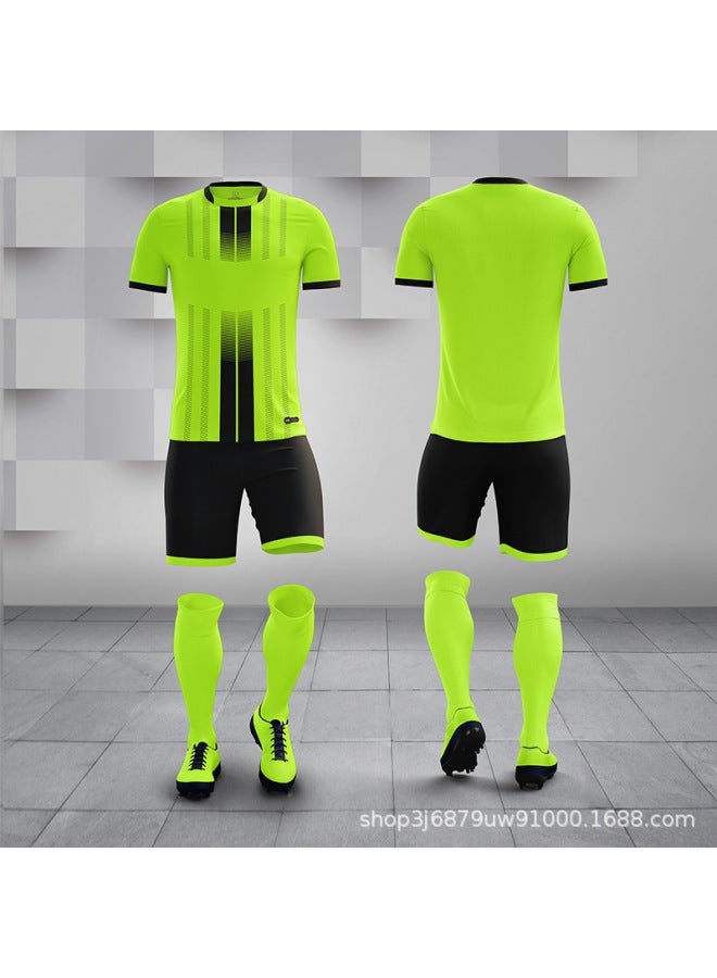 Fluorescent Green Light Plate Football Jersey - Image 1