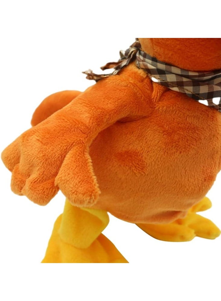 HASSM The Rooster Toy is a 15-inch stuffed chicken. An interactive musical toy that walks, sings, and waves. - Image 5