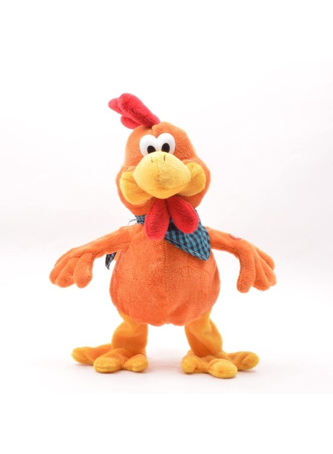 HASSM The Rooster Toy is a 15-inch stuffed chicken. An interactive musical toy that walks, sings, and waves. - Image 3