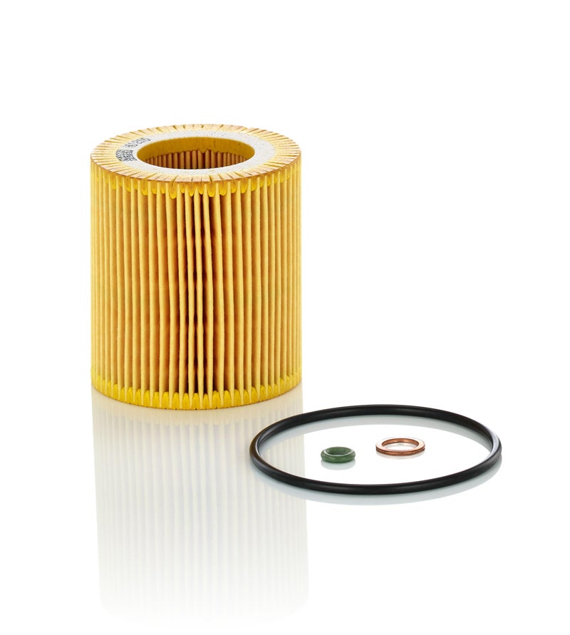 Mann Filter HU 816 x Cartridge Oil Filter Replacement with Oil Drain Plug Gasket Compatible With BMW 125i (2009-2010), 128i (2008-2013), 130i (2006-2010), 135i (2008-2013), 135is (2013) - Image 2