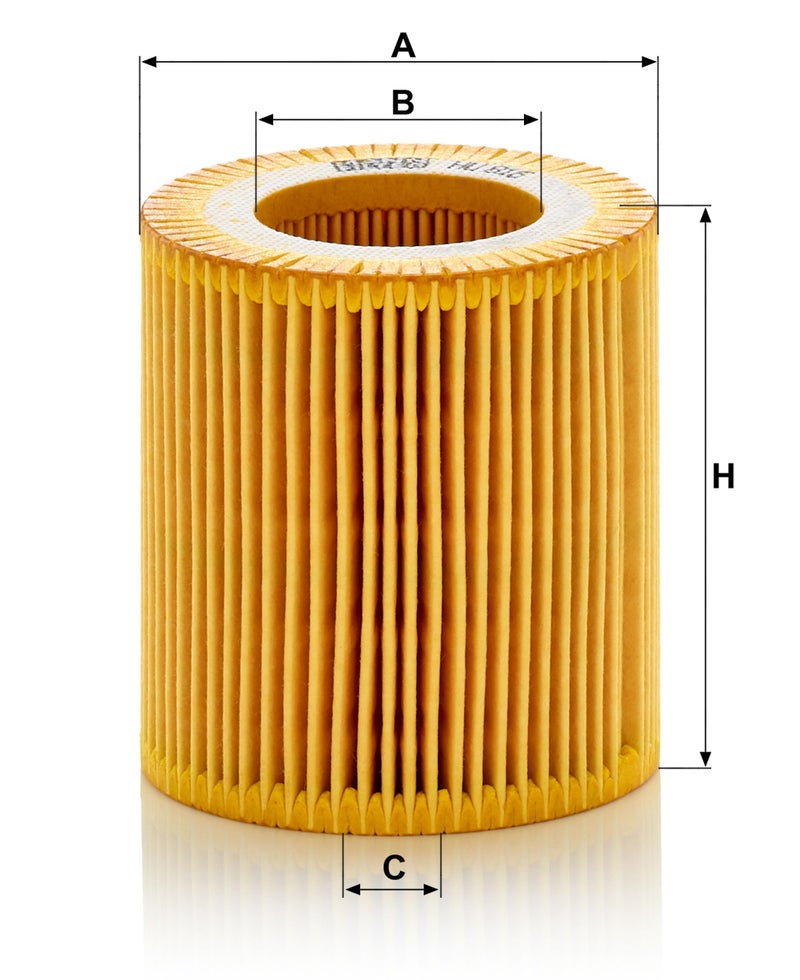 Mann Filter HU 816 x Cartridge Oil Filter Replacement with Oil Drain Plug Gasket Compatible With BMW 125i (2009-2010), 128i (2008-2013), 130i (2006-2010), 135i (2008-2013), 135is (2013) - Image 3