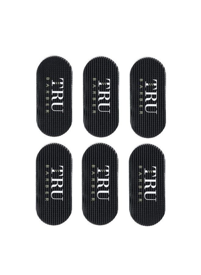 TRU BARBER - Hair Grippers Bundle Pack 6 Pcs For Men And Women Salon And Barber Hair Clips For Styling Hair Holder Grips (Black) - Image 1