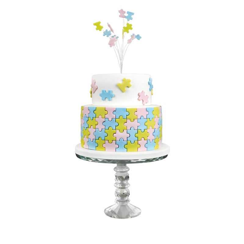 PME Geometric Multicutter for Cake Design Puzzle  Small  Medium & Large Size  Set of 3 - Image 4