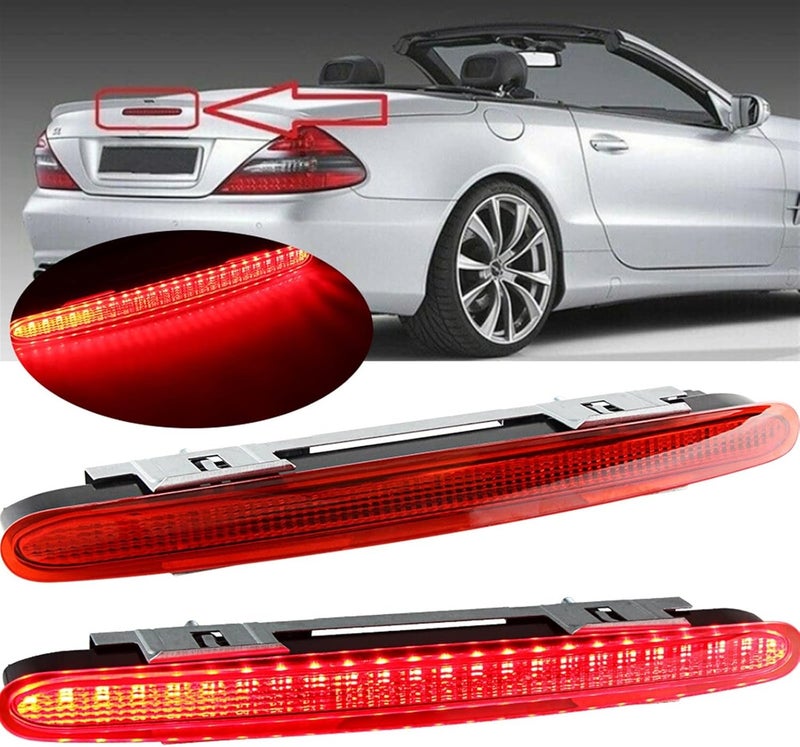 QASULER Smoked Lens LED Third Brake Light for Mercedes-Benz SL R230 - Image 2
