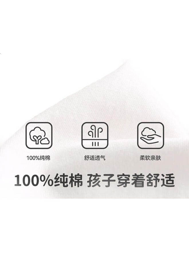 YUZHAOLIN Children'S Short Sleeve T-Shirt Summer Boys And Girls T-Shirt Nezha Clothing Basic Cotton Top For Toddlers And Kids - Image 2