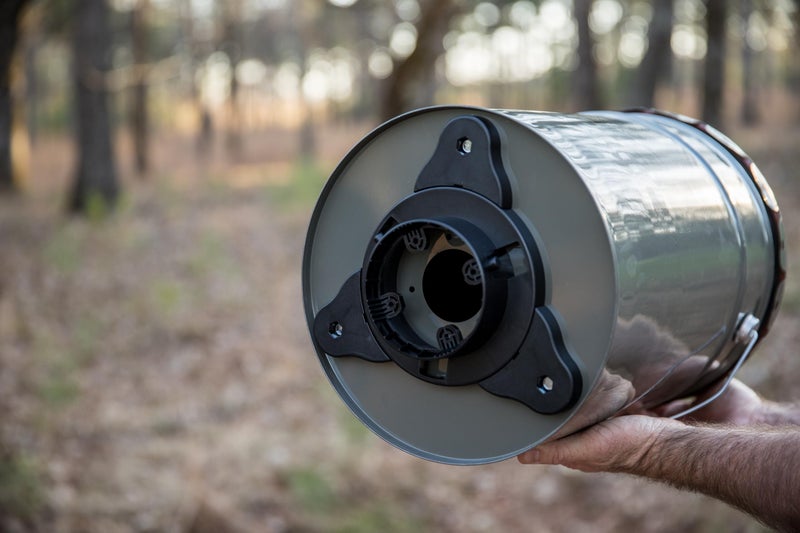 Moultrie All-in-One Deer Feeder Kit - Quicklock Adapter Fits Most Flat Bottom Hoppers - Digital Timer with 4 Daily Feeds - Moultrie Connect Bluetooth - Image 5