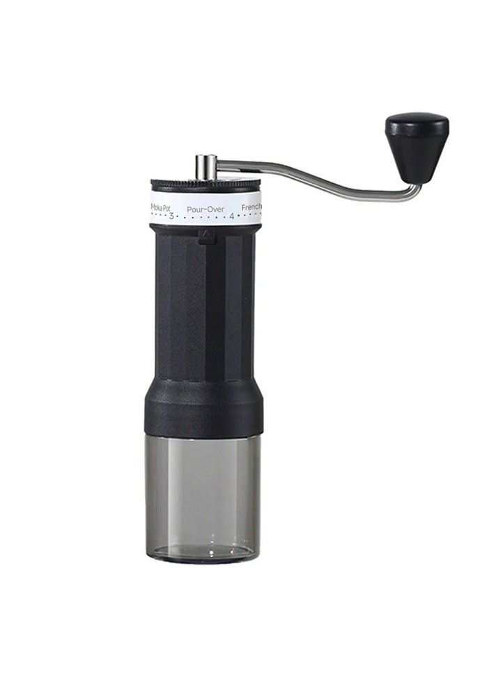 EqiEch Manual Coffee Grinder with 40 External Adjustable Settings, Portable Mini Coffee Mill with 20g Capacity,Conical Burr Coffee Grinder with Crank for Travel, Camping, Office, Espresso, Pour Over, etc  - Image 2