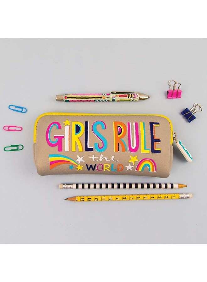 رايتشل إلين حافظة أقلام النيوبرين للفتيات تحكم العالم - Image 2