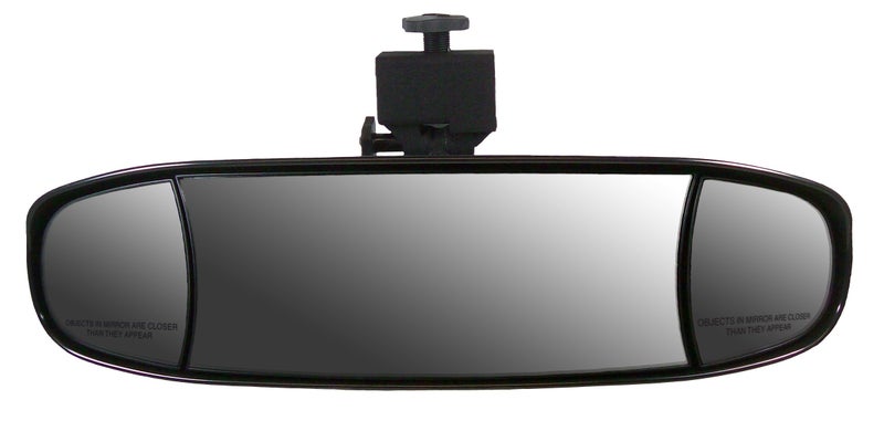 CIPA 02022 Extreme 7" x 20" Marine Mirror, Black - Image 1