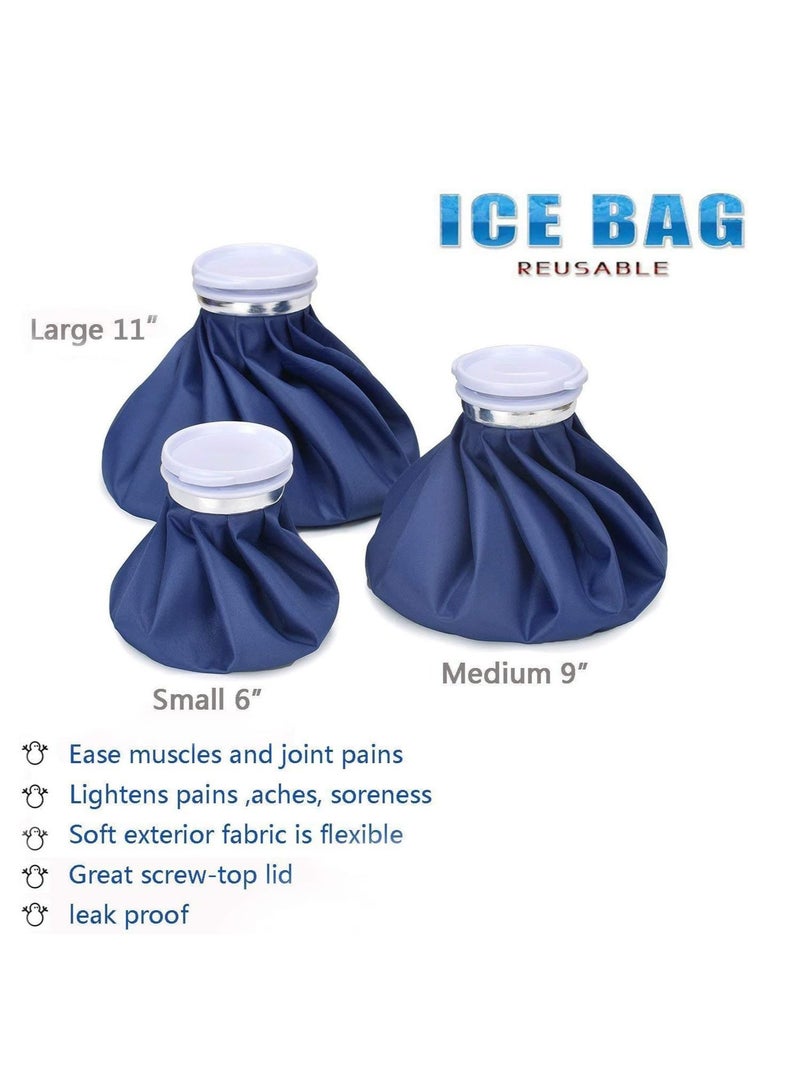 Generic elitehood Ice Cold Pack Reusable Ice Bags Hot Water Bag for Injuries, Hot  Cold Therapy and Pain Relief with Elastic Breathable Support Wrap, 4 Pack - Image 4