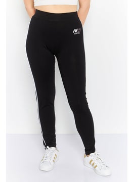 Women Sportswear Fit Training Leggings, Black