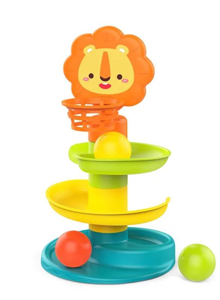 Filly ألعاب الأطفال أحجية السعادة كرة متدحرجة عالية الجودة نشاط مسار سلة الأسد كرة متدحرجة تعزز النمو - Image 2