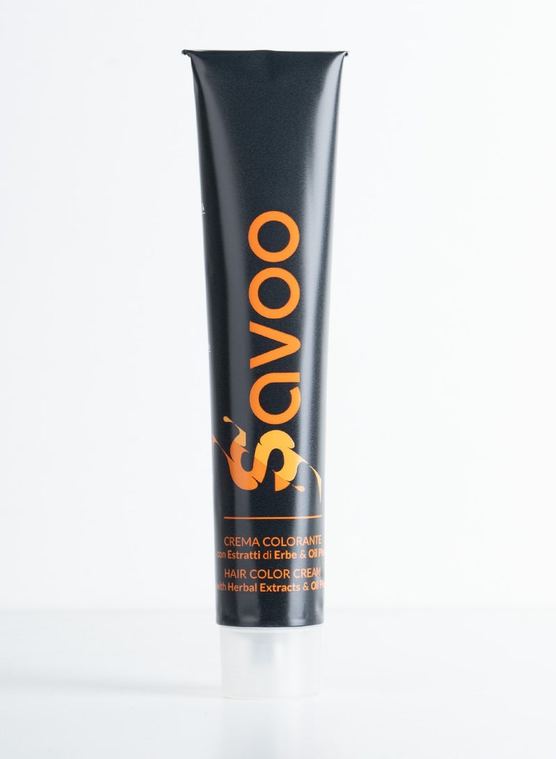 SAVOO Hair Color Cream V Violet w/ Herbal Extracts and Plex 100 ML - Image 2