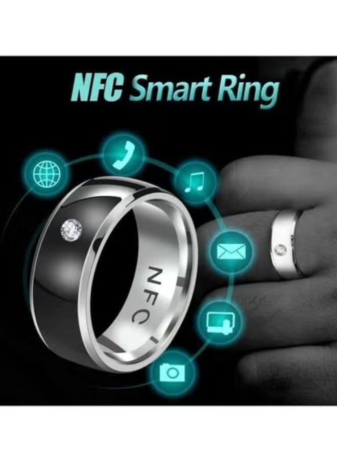 NFC Dragon Pattern Technology Waterproof Android Phone Equipment Intelligent NFC Finger Ring Smart Wearable Connect  - Image 2