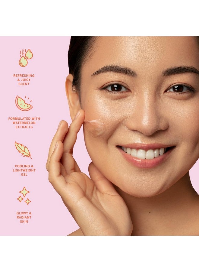 NATURE WELL Watermelon Face Mask Enriched With Hydrating Watermelon Fruit Water & Plantderived Squalane Promotes A Radiant & Moisturized Complexion 2 Oz Each (Pack Of 2) - Image 3