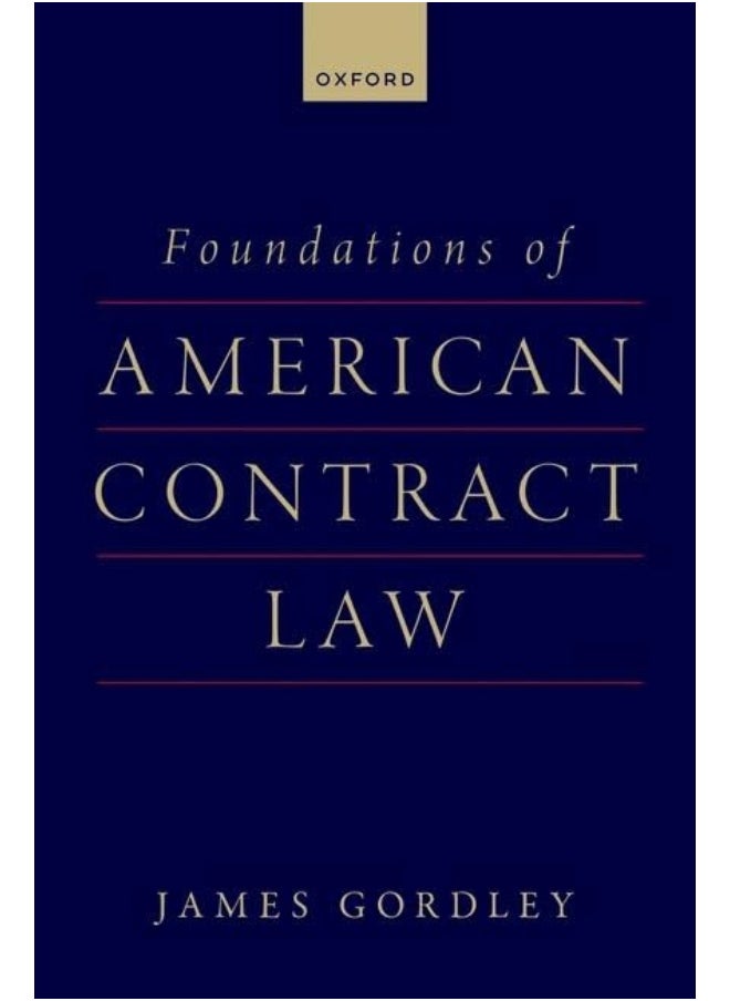 Foundations of American Contract Law 