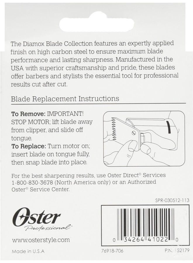 OSTER Clipper Blade 1A 76918-706