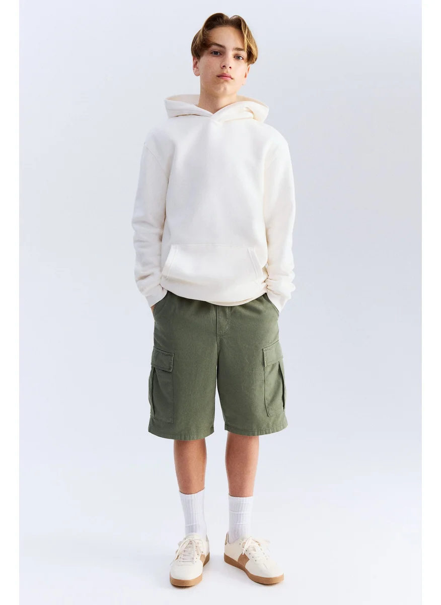 H&M Cargo Twill Shorts