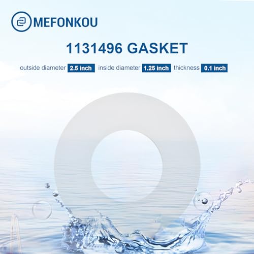 MEFONKOU 1131496 Flush Valve Canister Seal Gasket for Kohler Toilet Tank Flush Valve Replacement Genuine Part (6/Pack) - Image 5