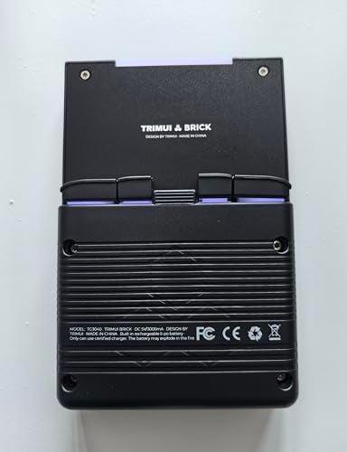 TRIMUI Brick Handheld Game Console Mini Game Player Compatible with 32 inch IPS HighDefinition Screen Portable Video Game Console Black 64G - Image 5