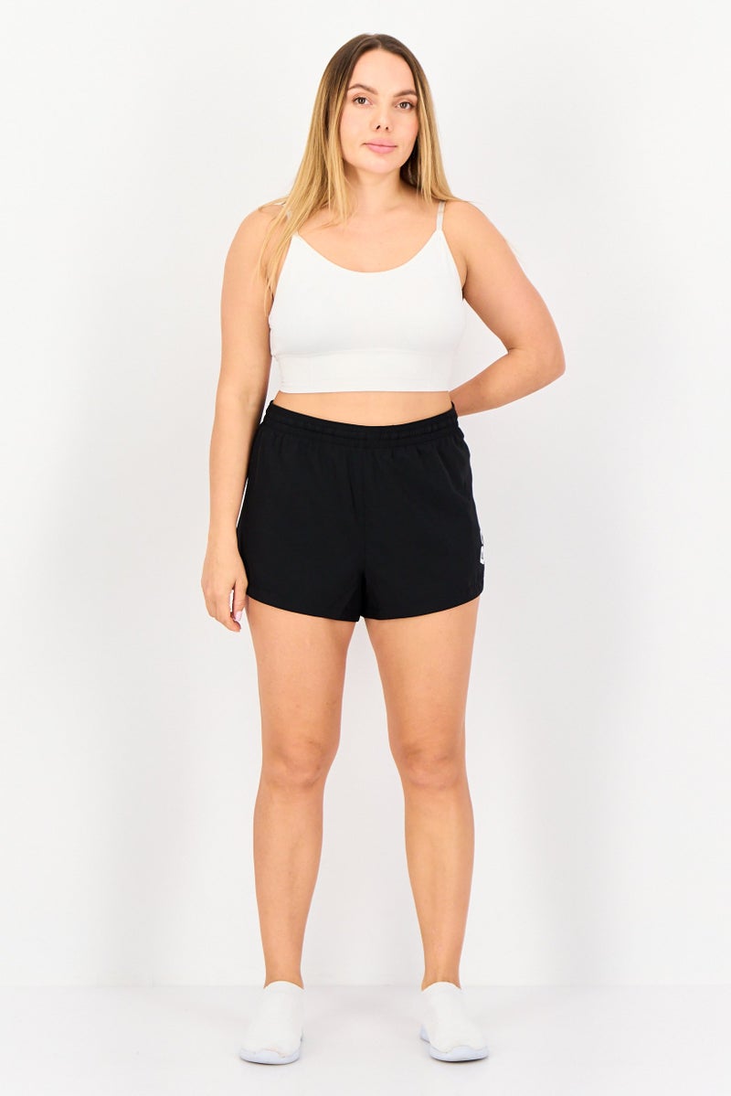 Reebok Women Relaxed Fit Training Shorts, Black - Image 4