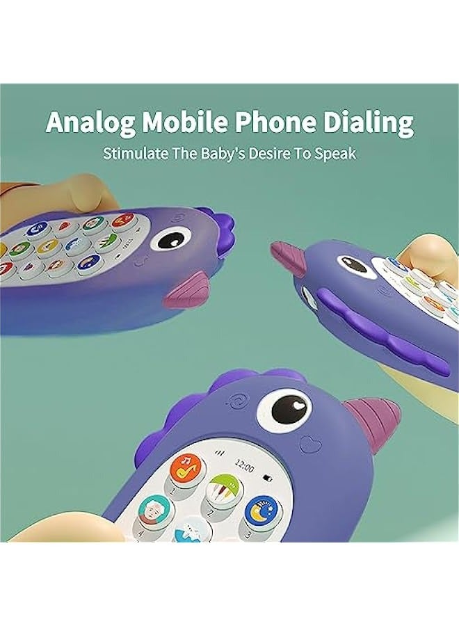 DURKU Baby Cell Phone Toy: 13-Function Musical Toy for Babies 18 Months+. Teething, Sensory, and Educational Gift - Image 4