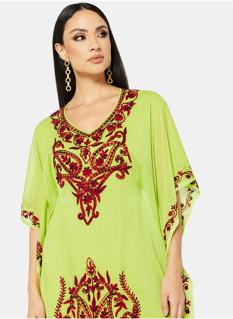 ARABIAN CLOSET - EMBROIDERED KAFTAN - Image 1