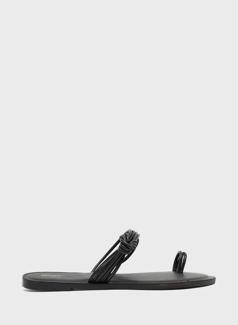 جينجر Casual Toe Post Sandal