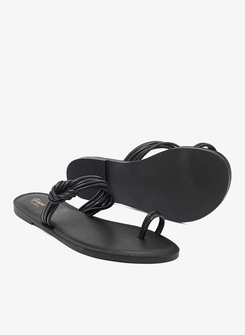 Ginger String Flat Sandals