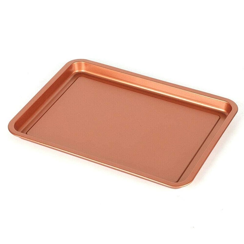 Botash Kitchen DeepFried Food Drain Basin Rectangle Crispy Tray Filter Mesh FreshKeeping Basket NonStick Oil Pan Crisping Tray Oven Baking Tray Frying Basket and Baking Sheet1pcsMulticolour - Image 4