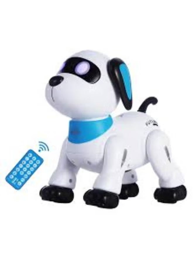 Robot Stunt Dog Toy Remote Control Smart Dog for Kids with Lights, Music, Voice Control, Programmable Tricks, 360° Spins, Dancing Walking Interactive Robot Pet Gift for Boys & Girls 3+ - Image 1