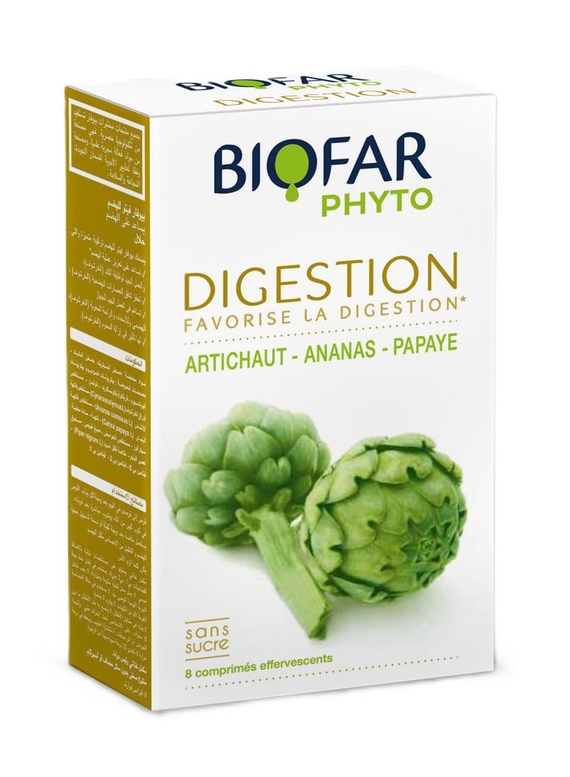 Biofar, Effervescent, Vegetarian, Digestive Aid - 8 Tablets