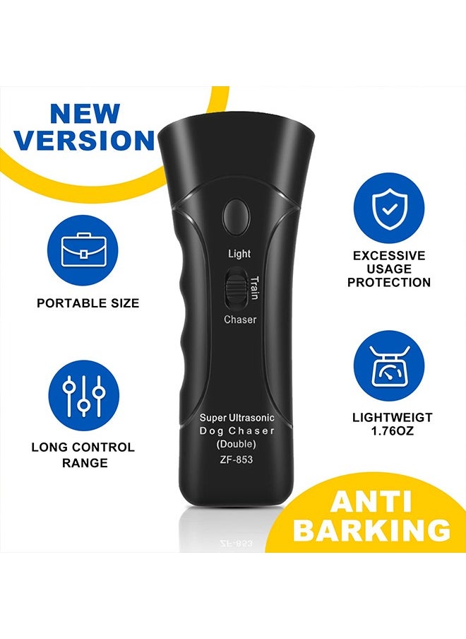 Generic - Anti Barking Control Device, Ultrasonic Anti Barking Device Dog Bark Deterrent with 3 Modes and LED Light, Dual Sensor Dog Barking Control Devices Dog Training Tools, Safe for Human & Dogs, up to 33FT - Image 1