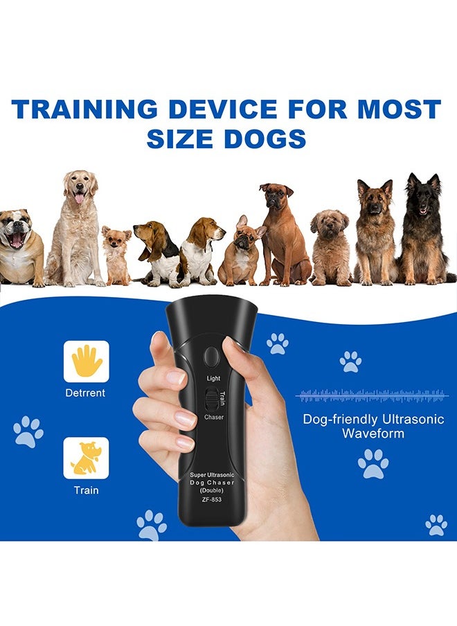 Generic - Anti Barking Control Device, Ultrasonic Anti Barking Device Dog Bark Deterrent with 3 Modes and LED Light, Dual Sensor Dog Barking Control Devices Dog Training Tools, Safe for Human & Dogs, up to 33FT - Image 1
