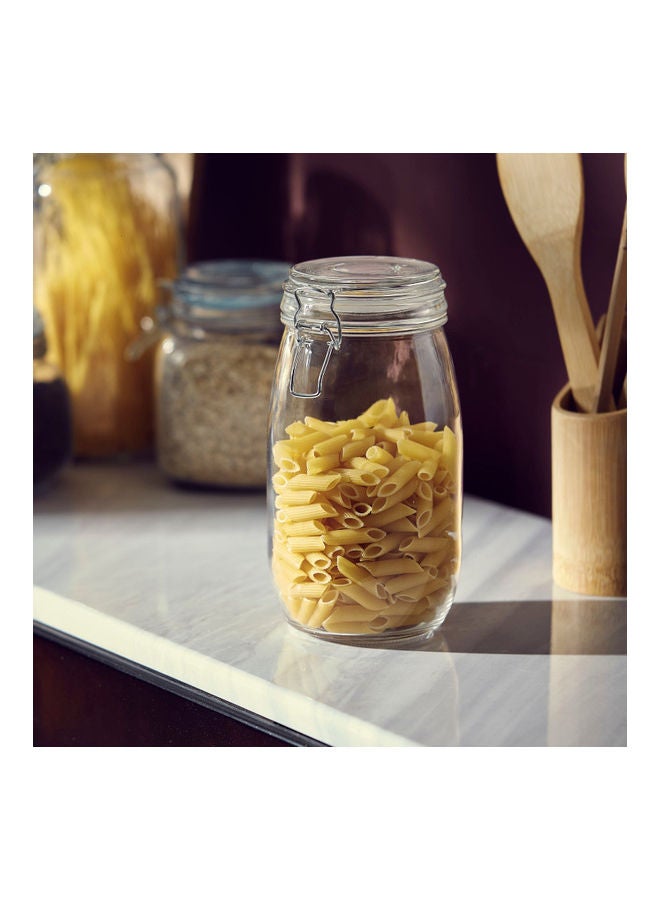 حاوية زجاج بمشبك معدني أتلانتا متعدد الألوان 1.4لترات - Image 1