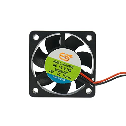 Electronicspices Electronic Spices Mini 4010 1.55 Inch (40x40x10mm) Brushless 5v Dc Exhaust Cooling Fan Single Piece - Image 1