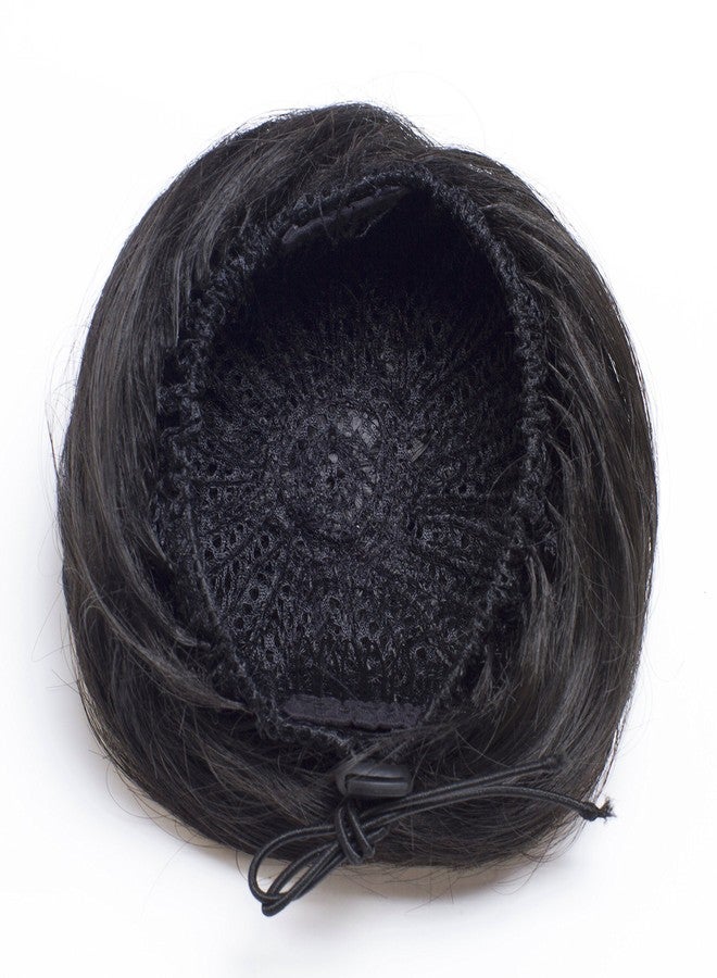 Onedor Synthetic Fiber Hair Extension Chignon Donut Bun Wig Hairpiece (8A - Light Chestnut Brown) - Image 2