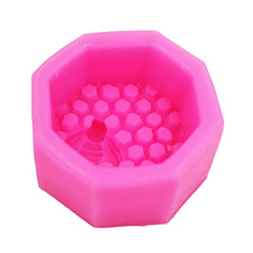 Longzang 2.5" Bee Honeycomb 50188 Craft Art Silicone Soap Mold Craft Molds DIY - Image 5