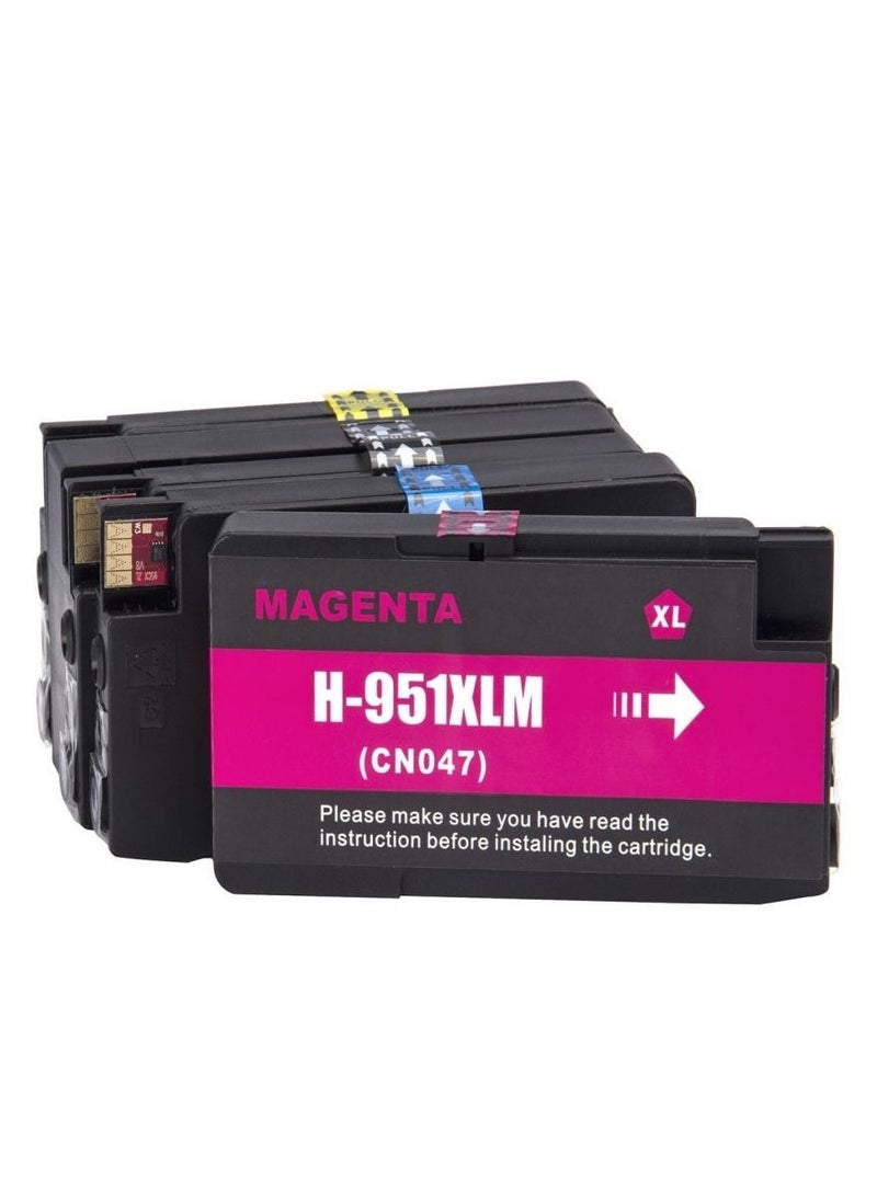 4 Packs Applicable to HP8100 8600 8610 8620 276dw Printer HP950 951 Ink Cartridge  - Image 2
