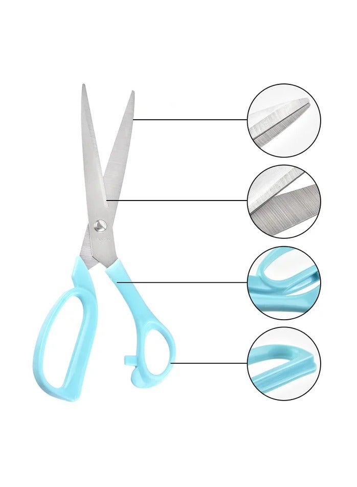 Generic Sharp high quality stainless steel scissors with plastic cover  - Image 4