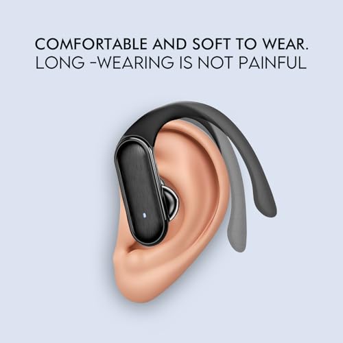 Humble® Wireless Bluetooth Earbuds with Noise Cancellation, 24H Playtime, Touch Controls, Deep Bass Stereo Sound, Fast Pairing TWS Earphones with Voice Assistant Support – Black - Image 2