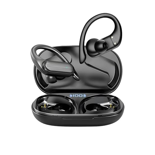 Humble® Wireless Bluetooth Earbuds with Noise Cancellation, 24H Playtime, Touch Controls, Deep Bass Stereo Sound, Fast Pairing TWS Earphones with Voice Assistant Support – Black - Image 1