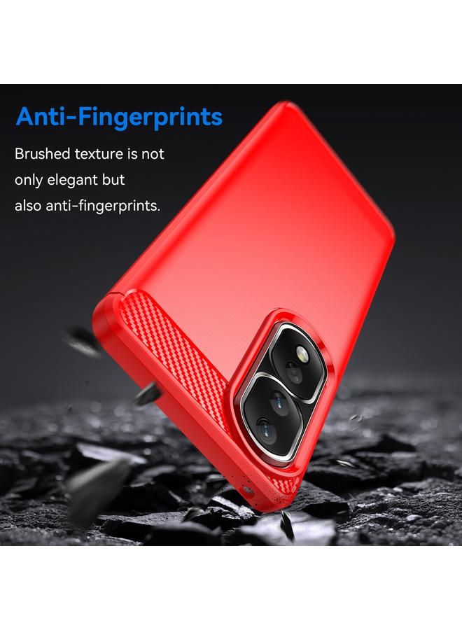 اس-توب جراب لهاتف Honor 80 Pro مصنوع من ألياف الكربون TPU بملمس ناعم - Image 3